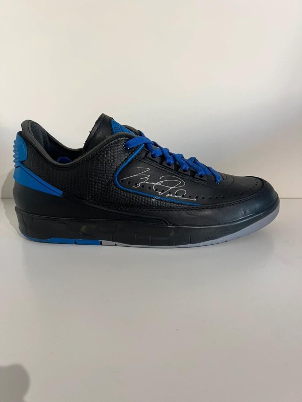 Nike Air Jordan 2 X Off-White Black Blue 2