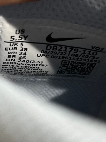 Nike Dunk high Aluminum (GS)