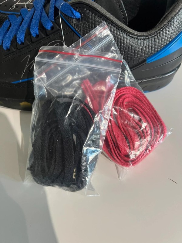 Nike Air Jordan 2 X Off-White Black Blue 2