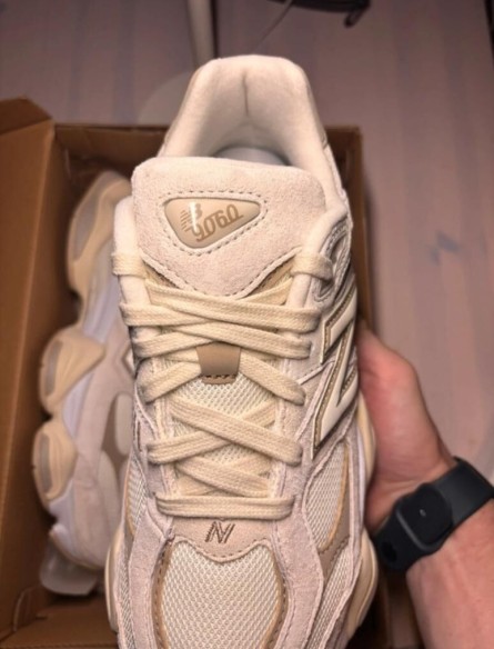New balance 9060 sea salt brown beige taille 40,5