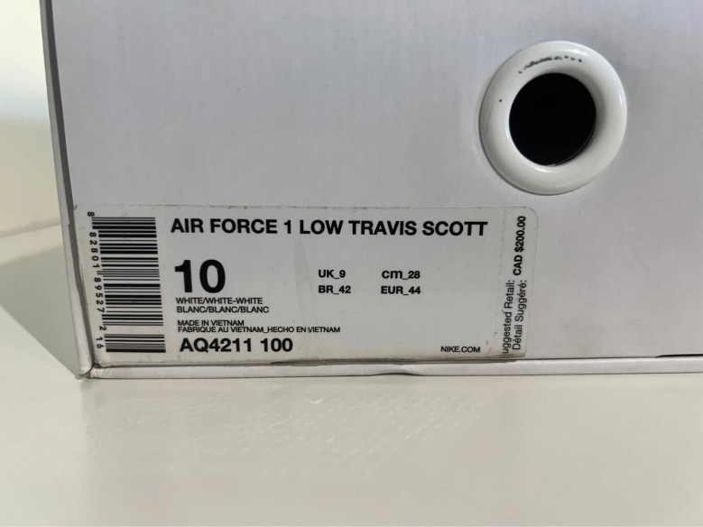 Nike Air Force 1 Travis Scott (AF100)
