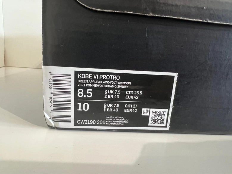 Nike Kobe 6 Protro Grinch