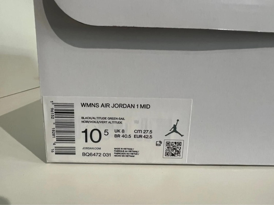 Nike Air Jordan 1 mid Altitude Green (W) 2
