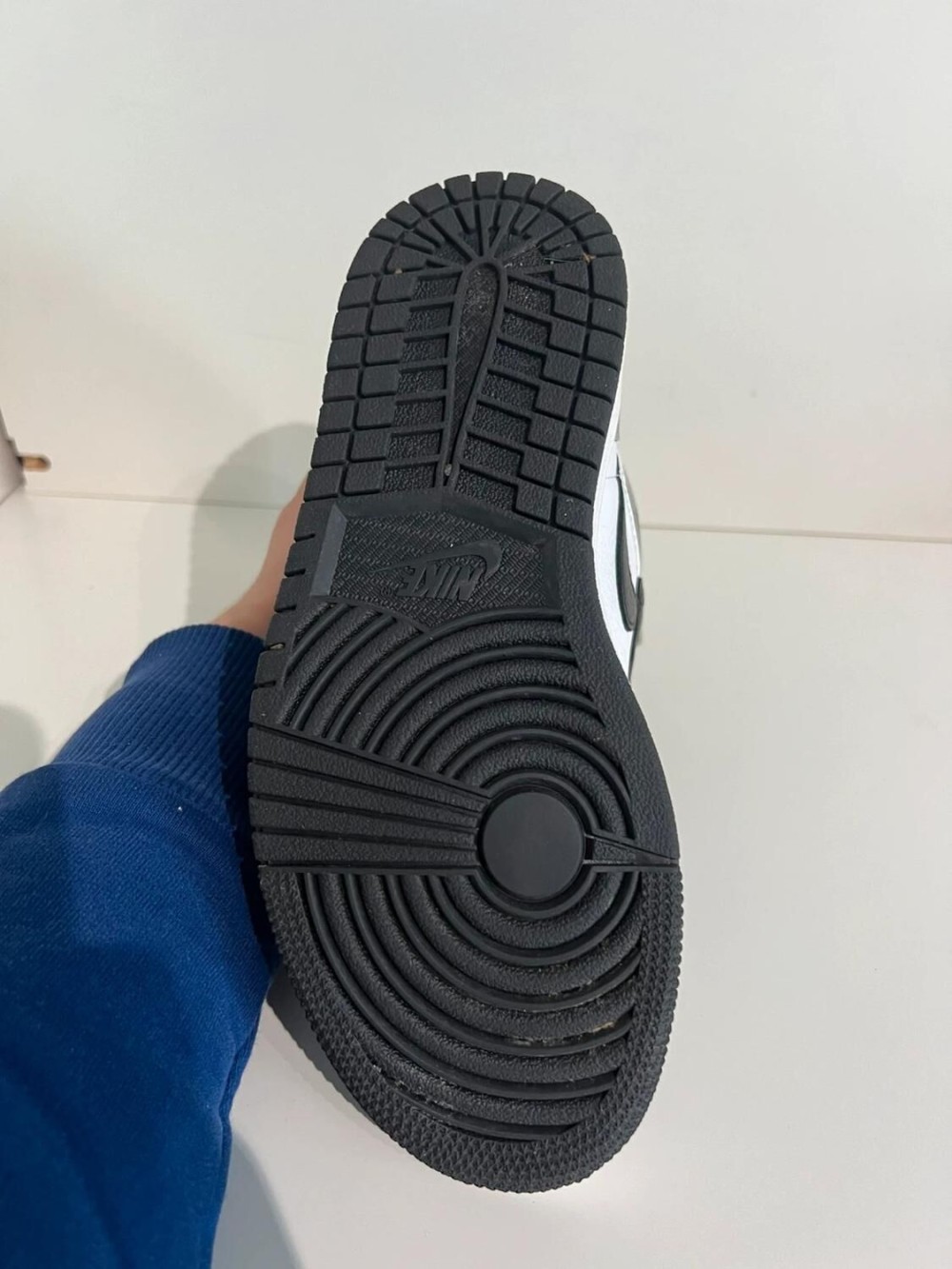 Nike Air Jordan 1 High Silver Toe