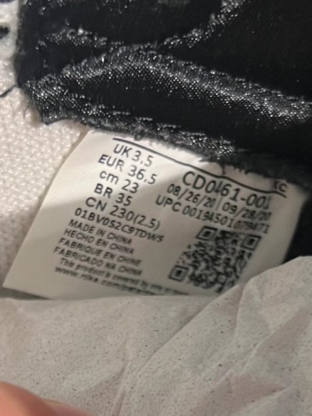 Nike Air Jordan 1 High Silver Toe