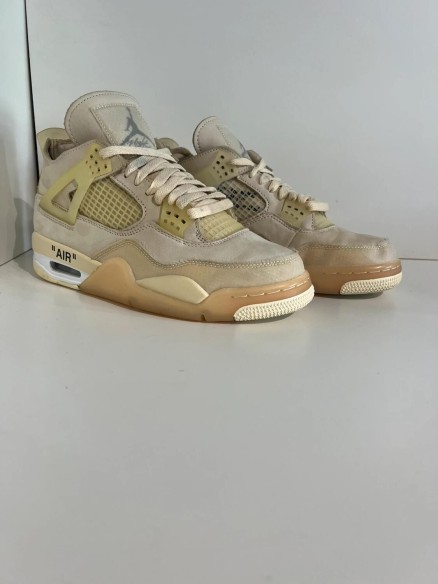Nike Air Jordan 4 X Off-White Sail