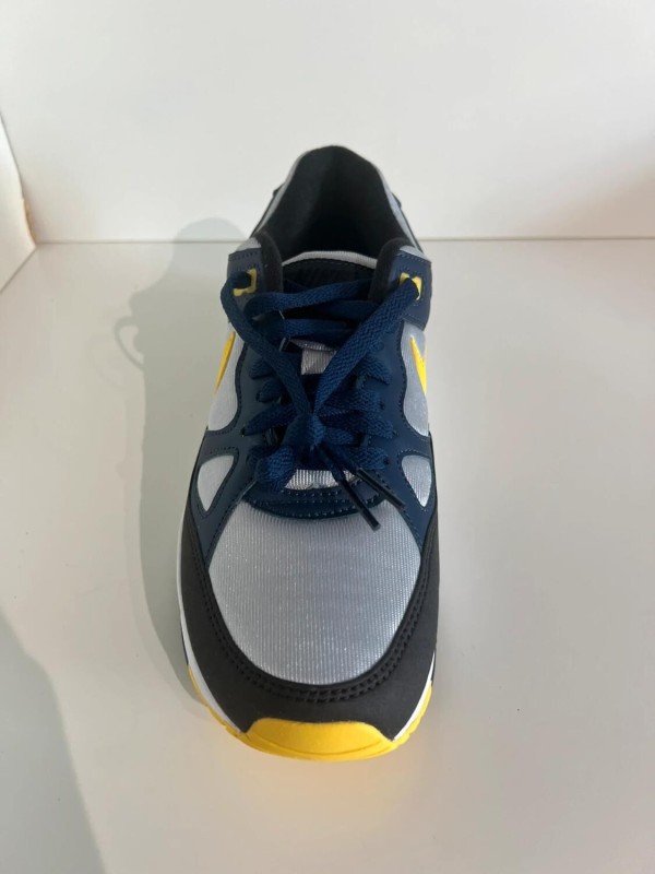 Nike Air Span II Midnight Navy Tour Yellow 2