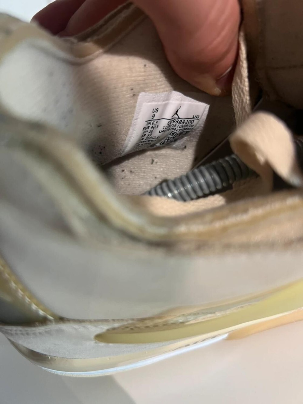 Nike Air Jordan 4 X Off-White Sail