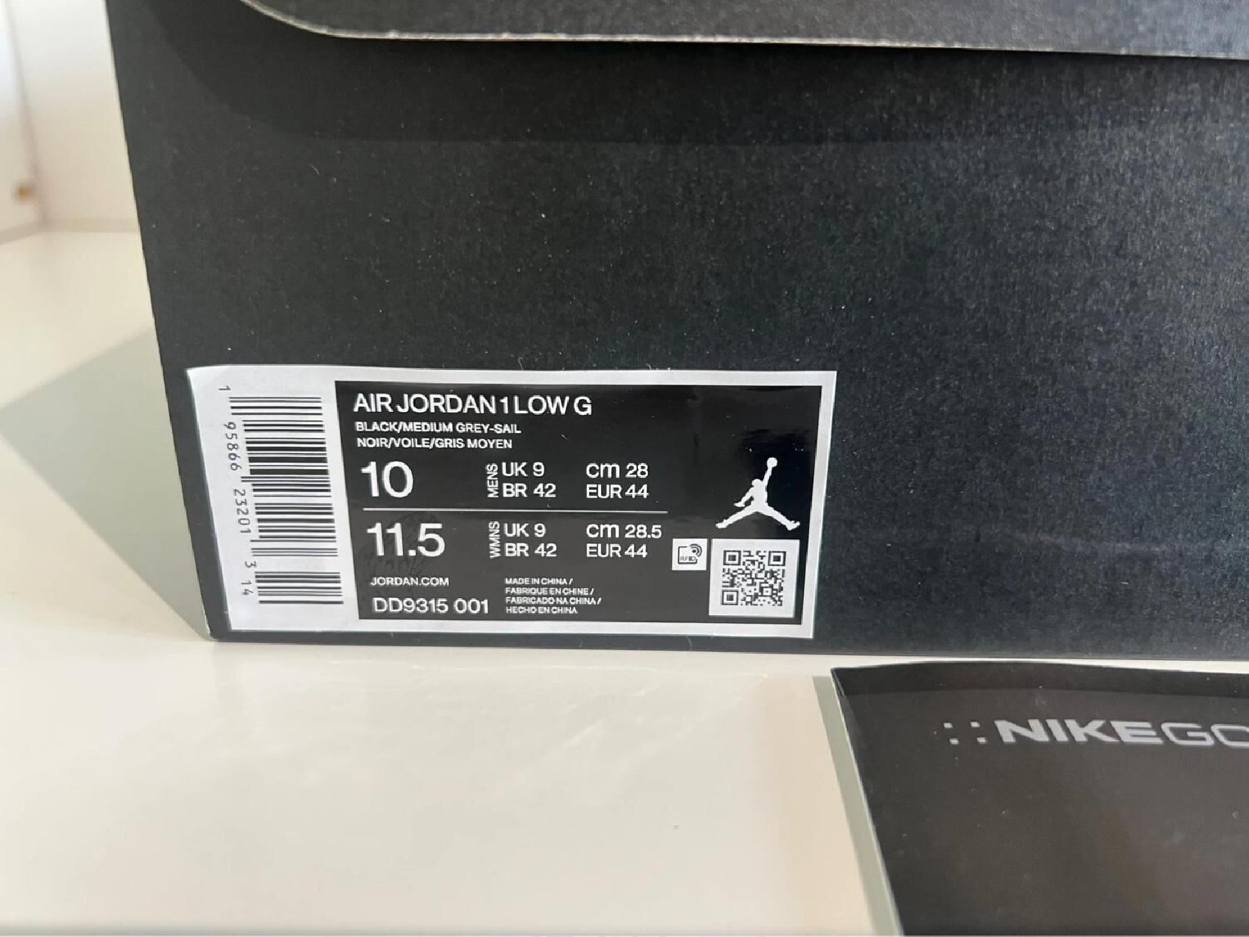 Nike Air Jordan 1 low Golf Shadow
