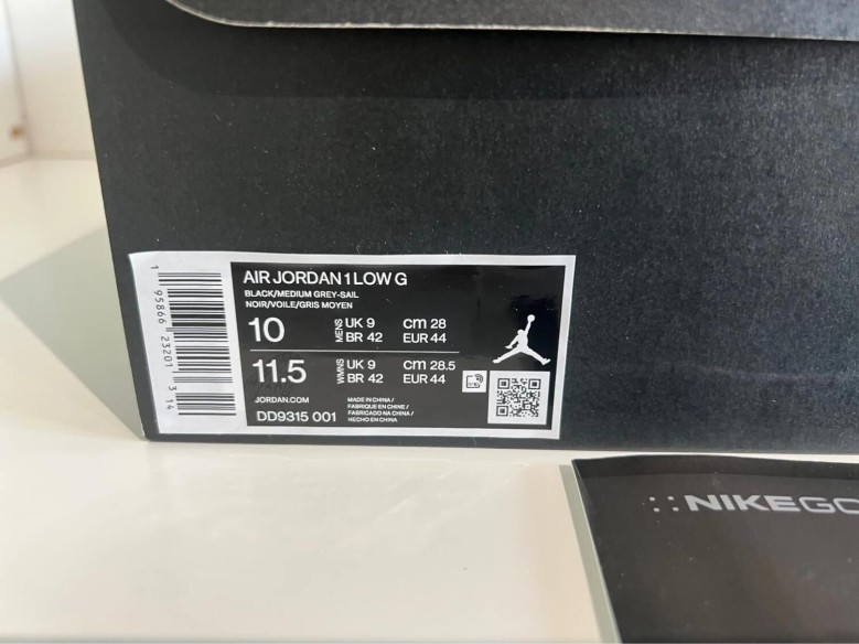 Nike Air Jordan 1 low Golf Shadow