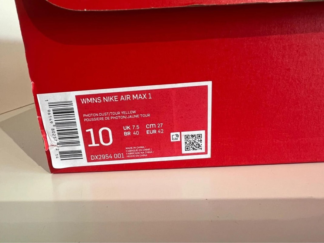 Nike Air Max 1 Tour Yellow (W) 2