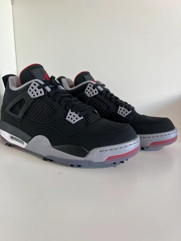 Nike Air Jordan 4 Bred Golf