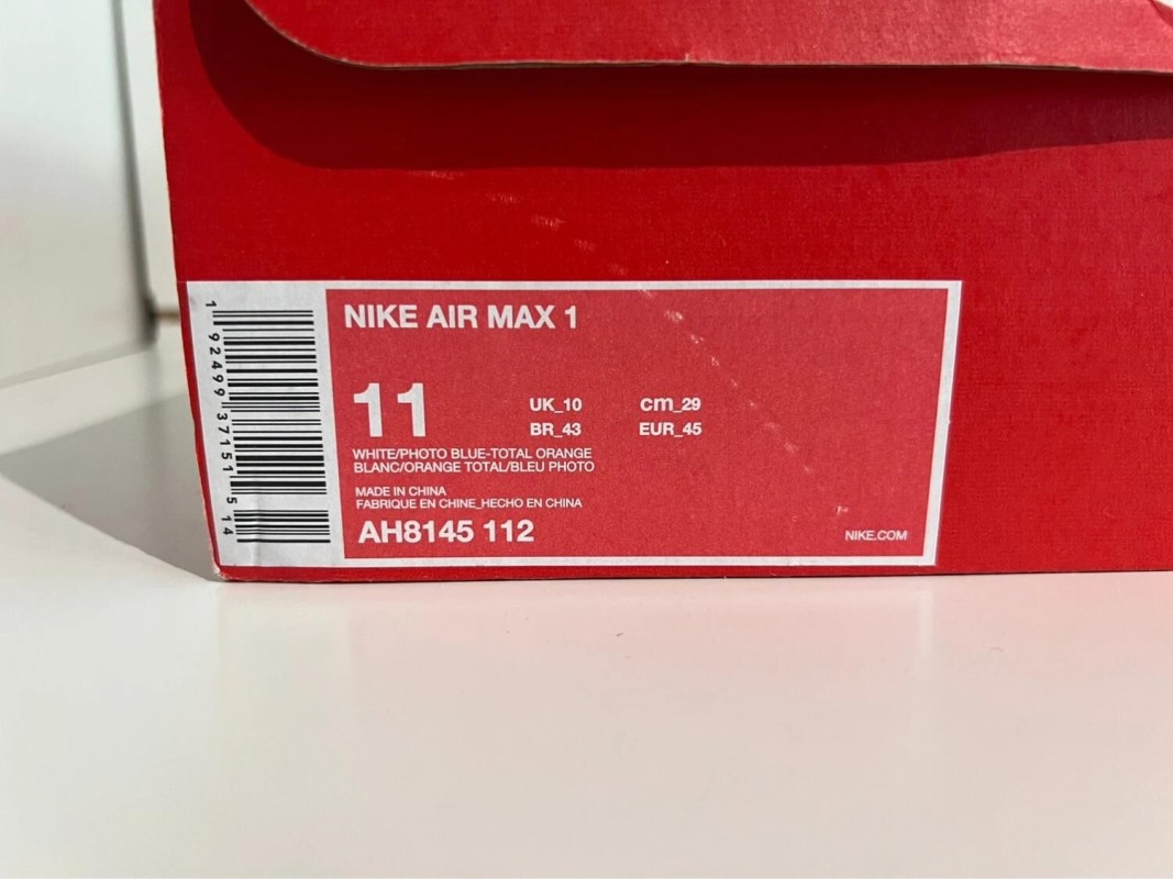 Nike Air Max 1 Photo Blue 2