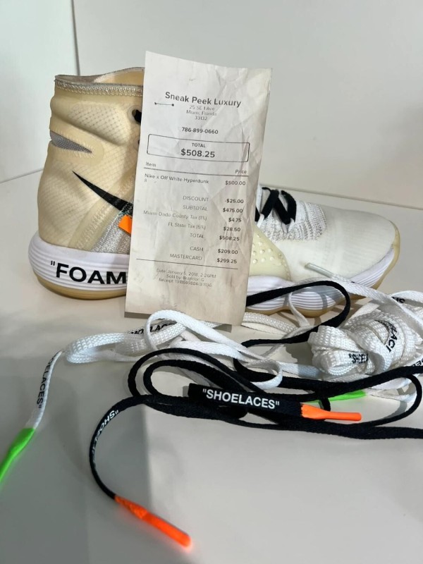 Nike React Hyperdunk Flyknit 2017 X Off-White 2