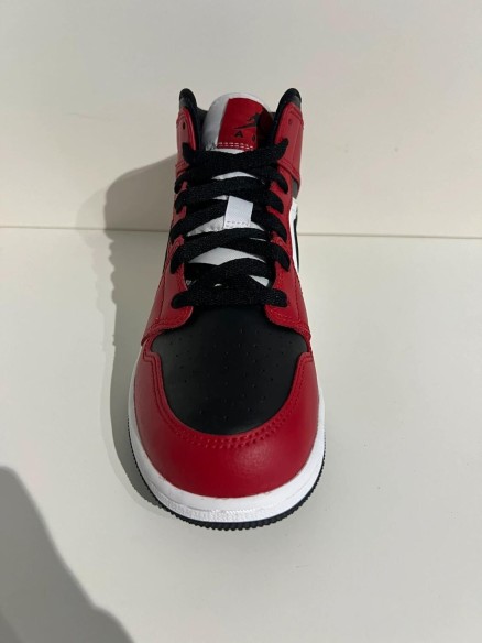 Nike Air Jordan 1 mid Chicago Toe (GS)