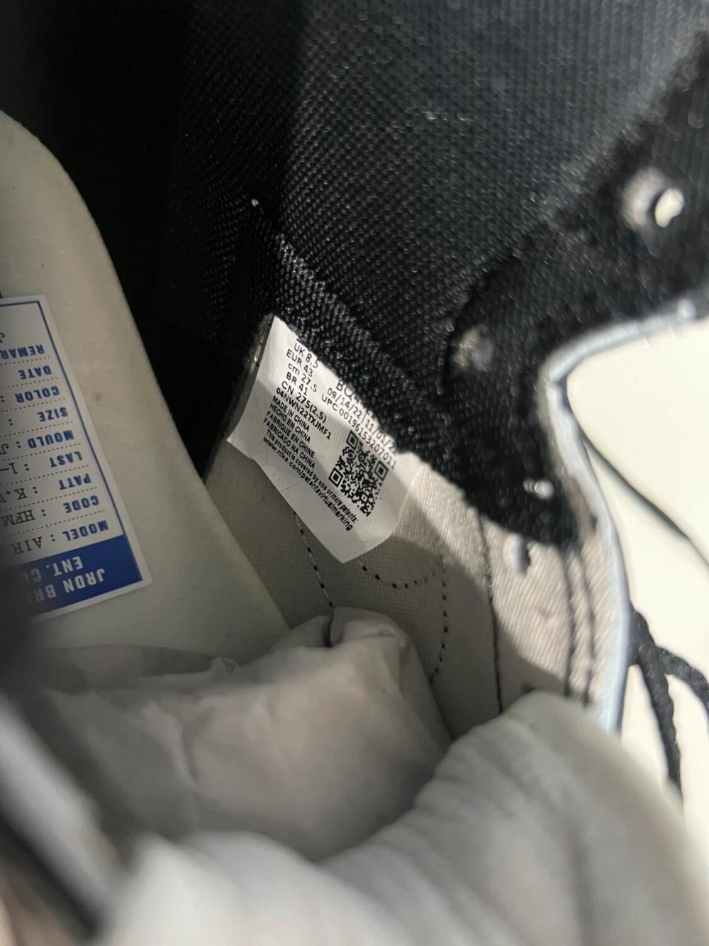 Nike Air Jordan 1 high ‘85 Black White