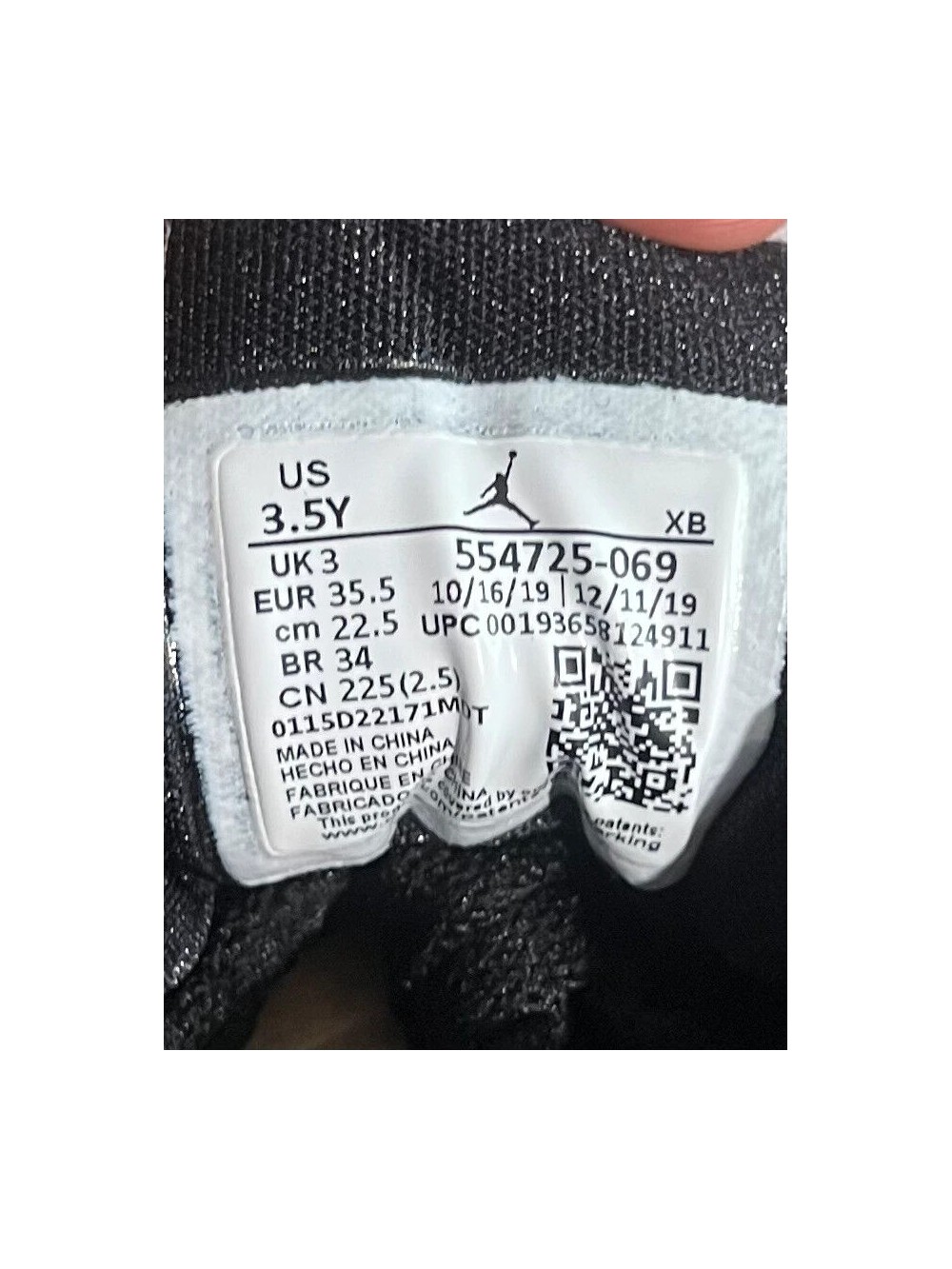 Nike Air Jordan 1 mid Chicago Toe (GS)