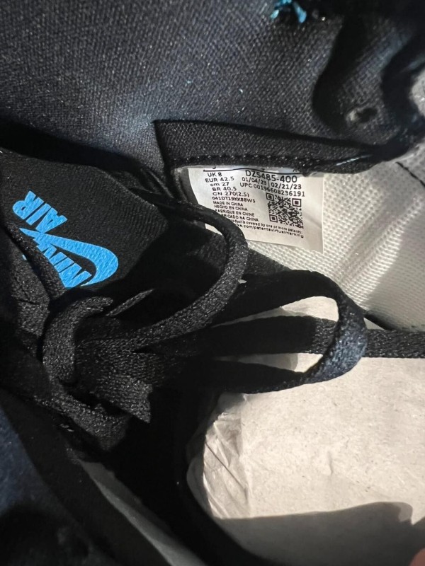 Nike Air Jordan 1 high UNC Toe 2