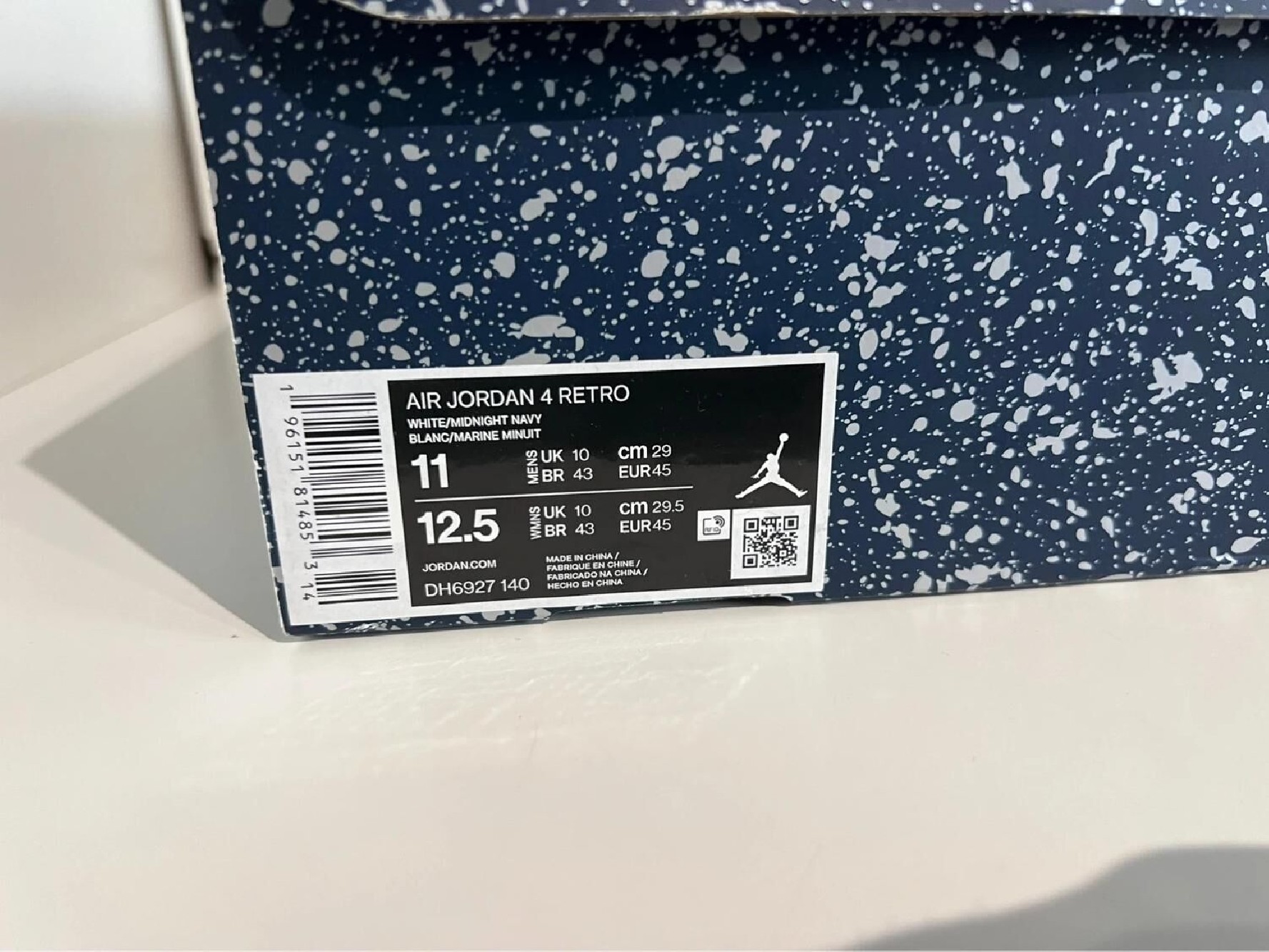 Nike Air Jordan 4 Midnight Navy