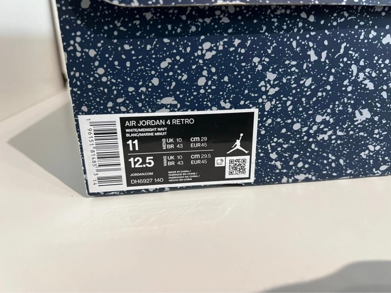 Nike Air Jordan 4 Midnight Navy