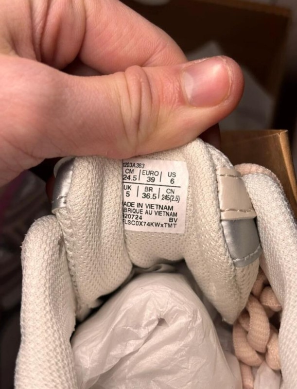 Asics gel nyc cream mineral beige taille 39 2