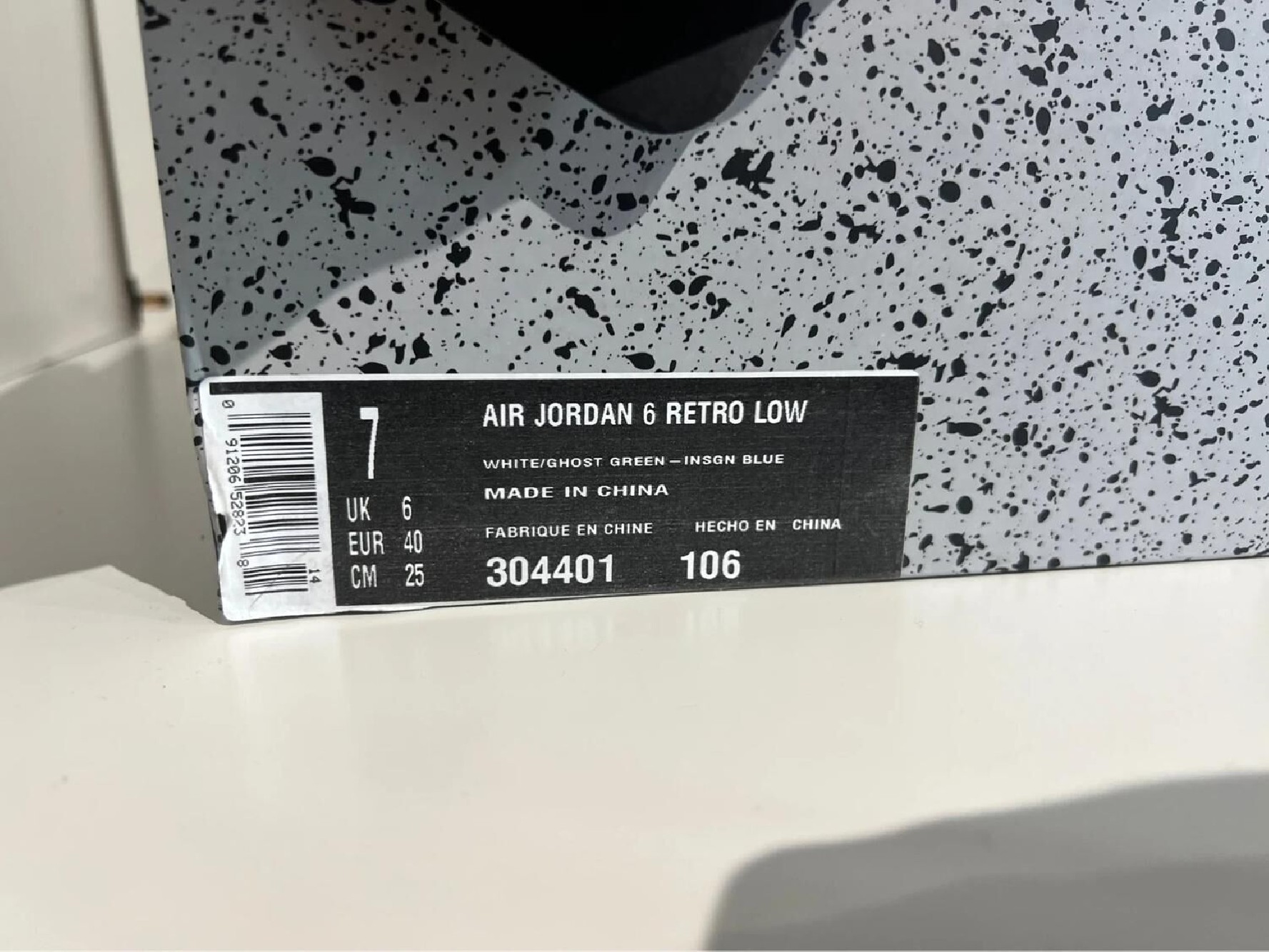Nike Air Jordan 6 low Ghost Green