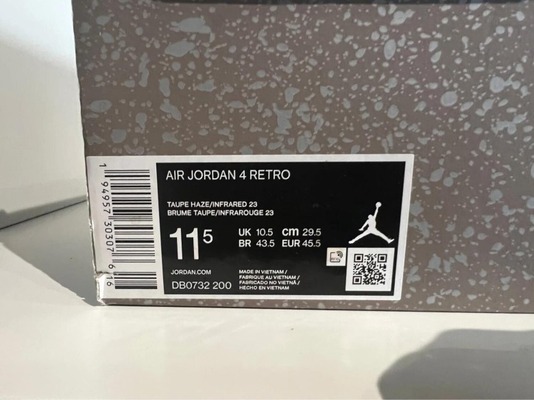 Nike Air Jordan 4 Taupe Haze