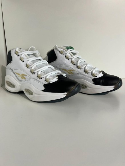 Reebok Question Mid Black Toe