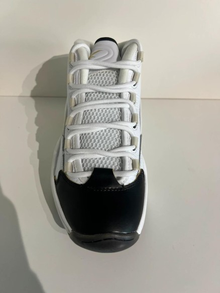 Reebok Question Mid Black Toe