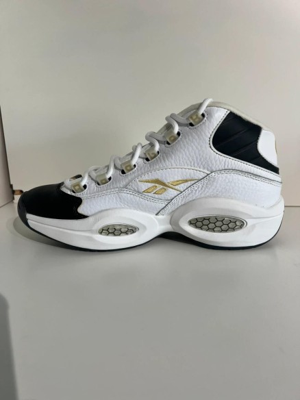 Reebok Question Mid Black Toe