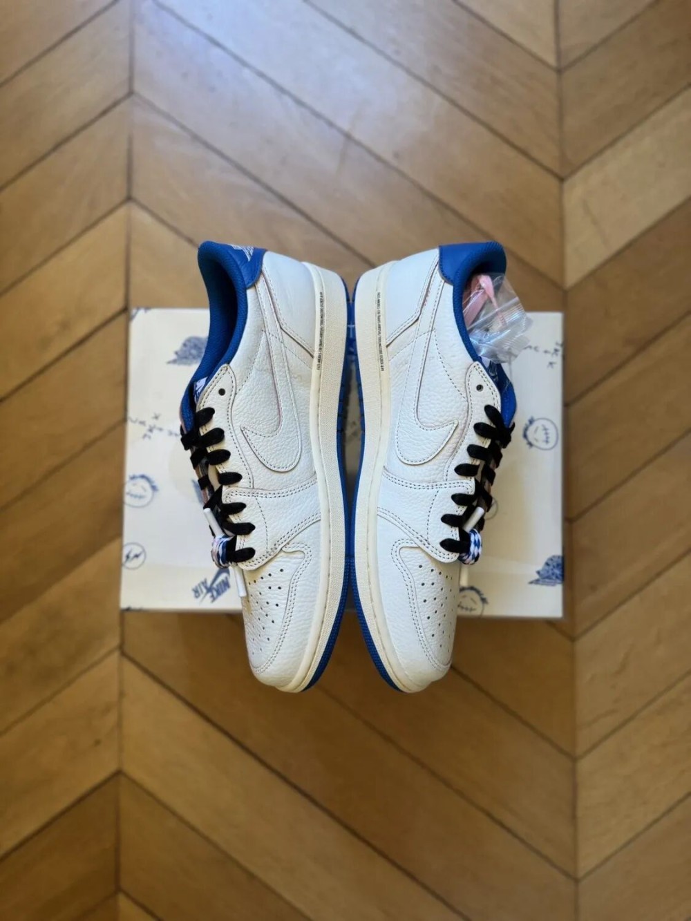 Air Jordan 1 Low Travis Scott Fragment Military Blue EU 45, US 11, UK 10