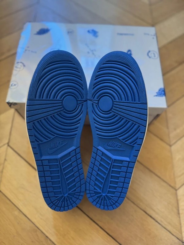 Air Jordan 1 Low Travis Scott Fragment Military Blue EU 45, US 11, UK 10 2