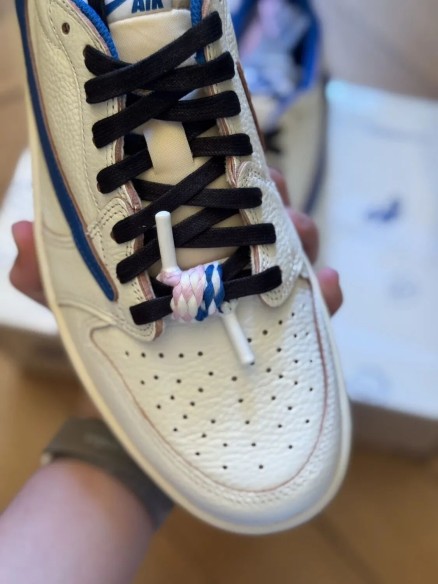 Air Jordan 1 Low Travis Scott Fragment Military Blue EU 45, US 11, UK 10