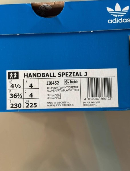 adidas handball spezial alumina grey
