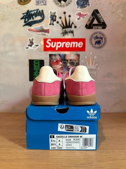 adidas Gazelle Pink White / blanc rose