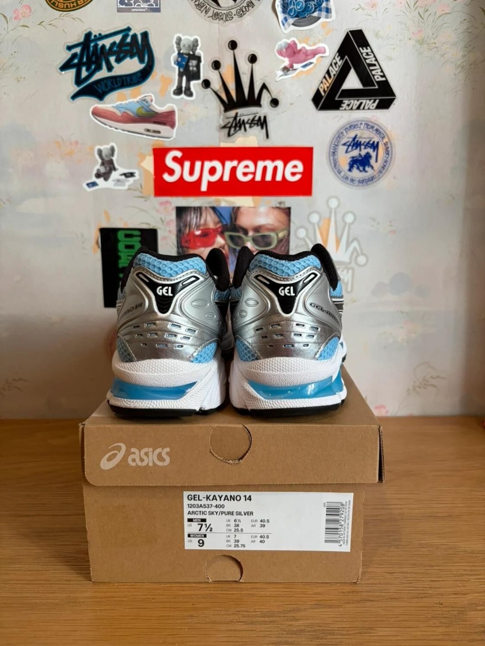 ASICS Kayano 14 arctic sky