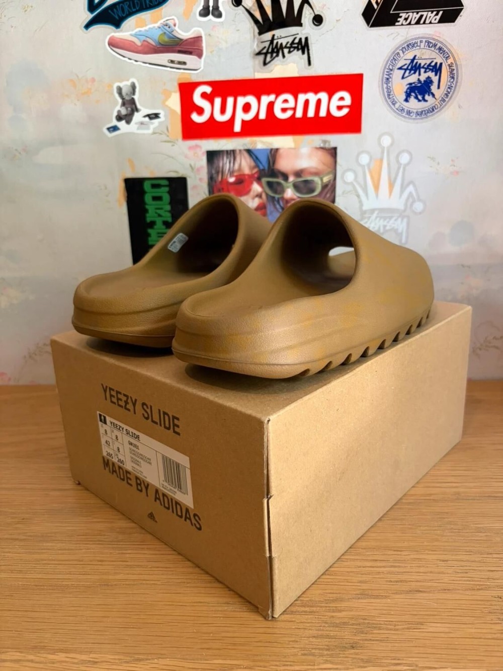 Adidas Yeezy slide ochre