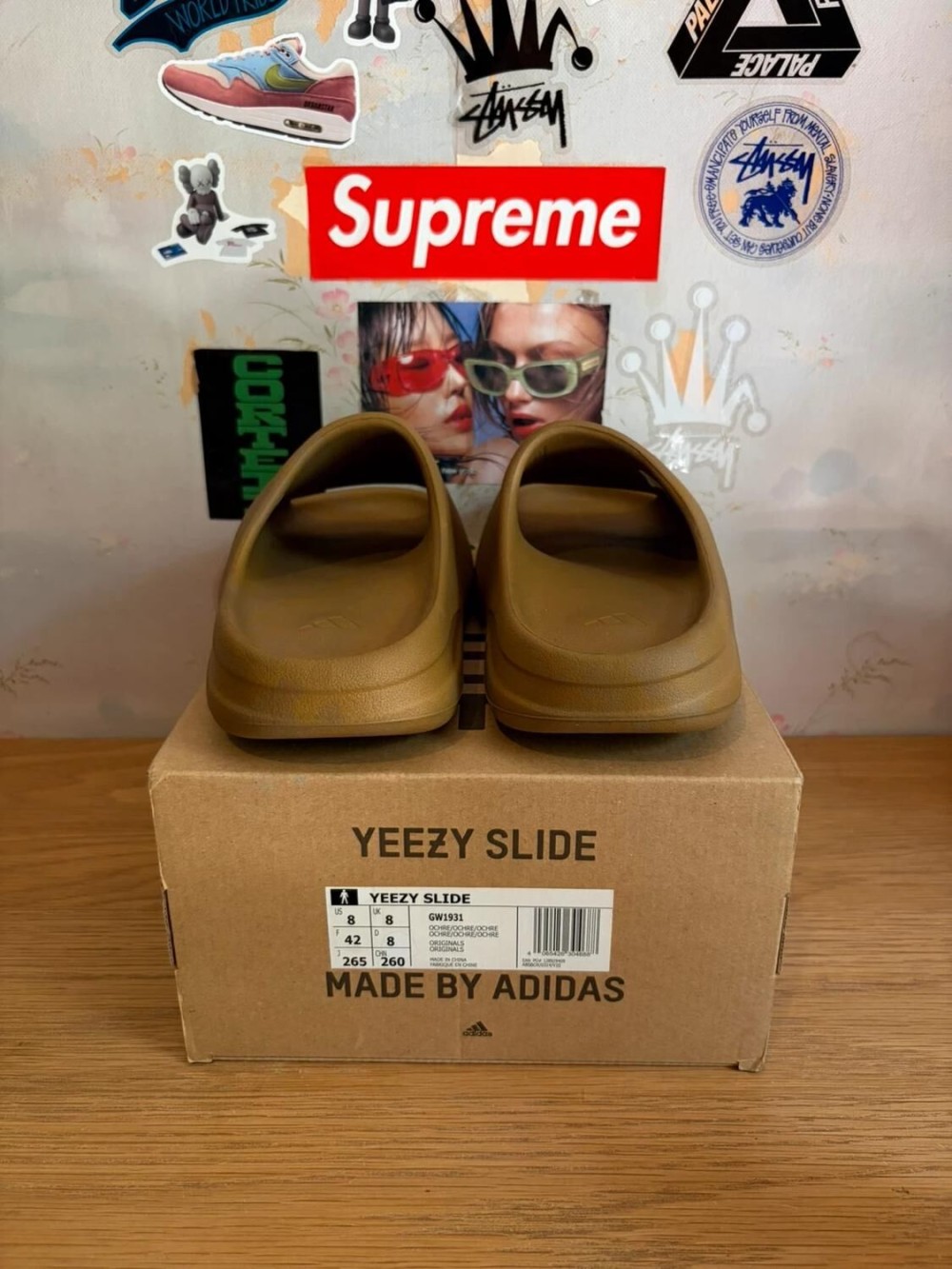Adidas Yeezy slide ochre