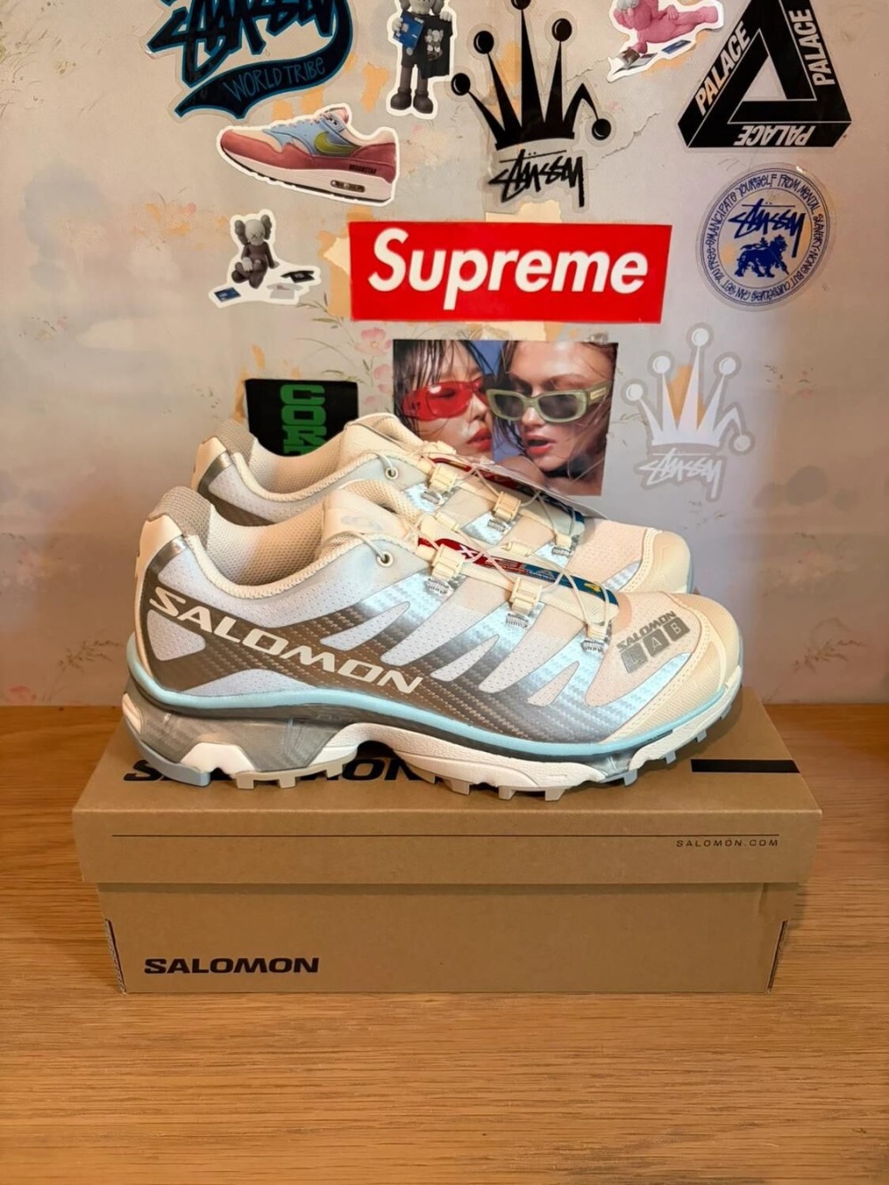 Salomon XT-4 OG Vanilla Ice Ballad Blue