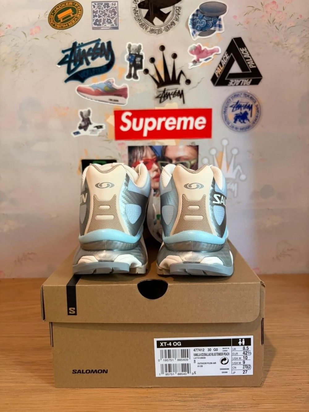 Salomon XT-4 OG Vanilla Ice Ballad Blue