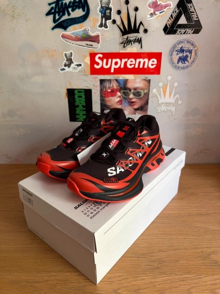 Salomon XT-MM-6 MM6 Maison Margiela Black Cherry Tomato