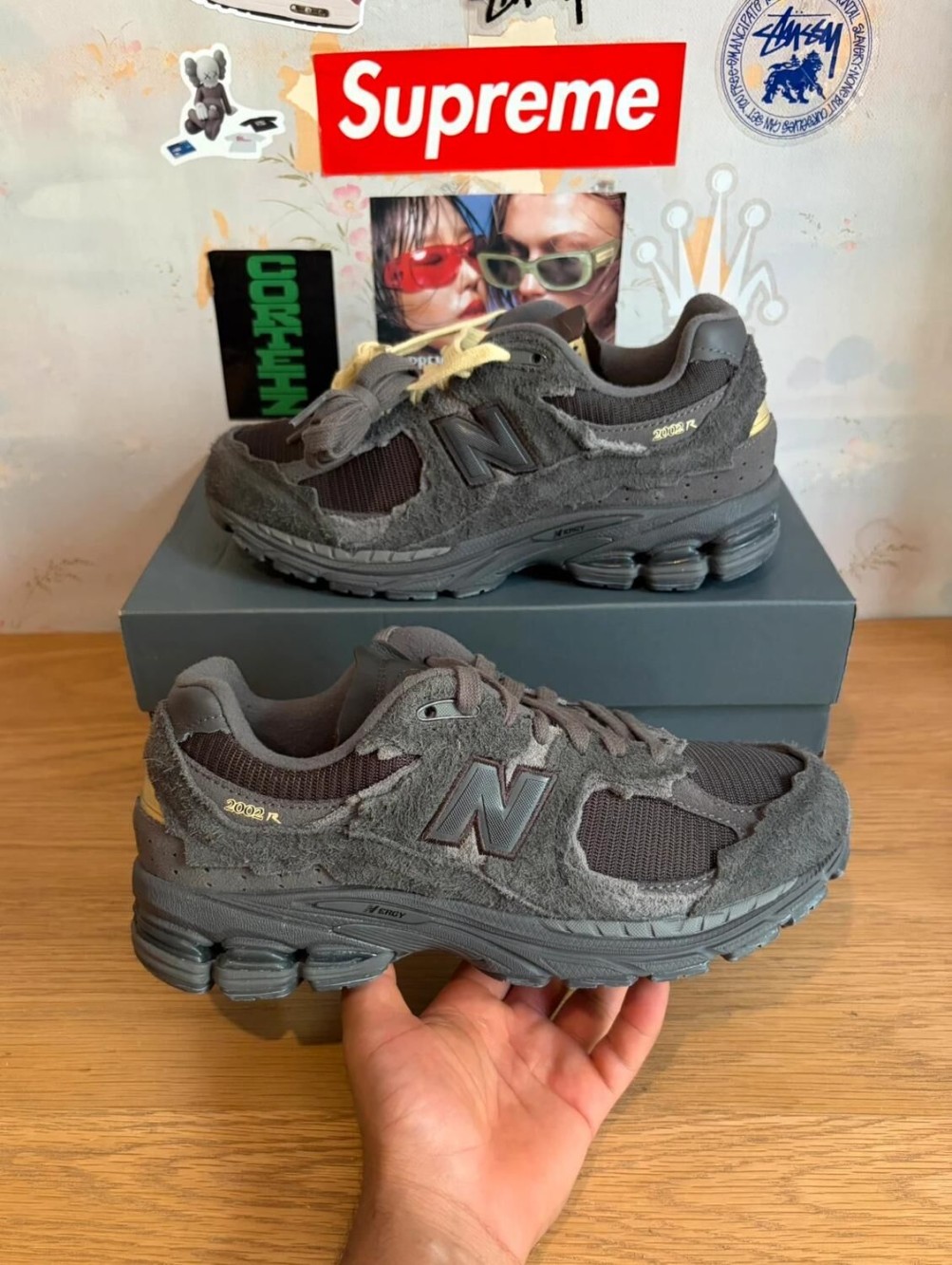 New balance 2002r protection pack black / noir