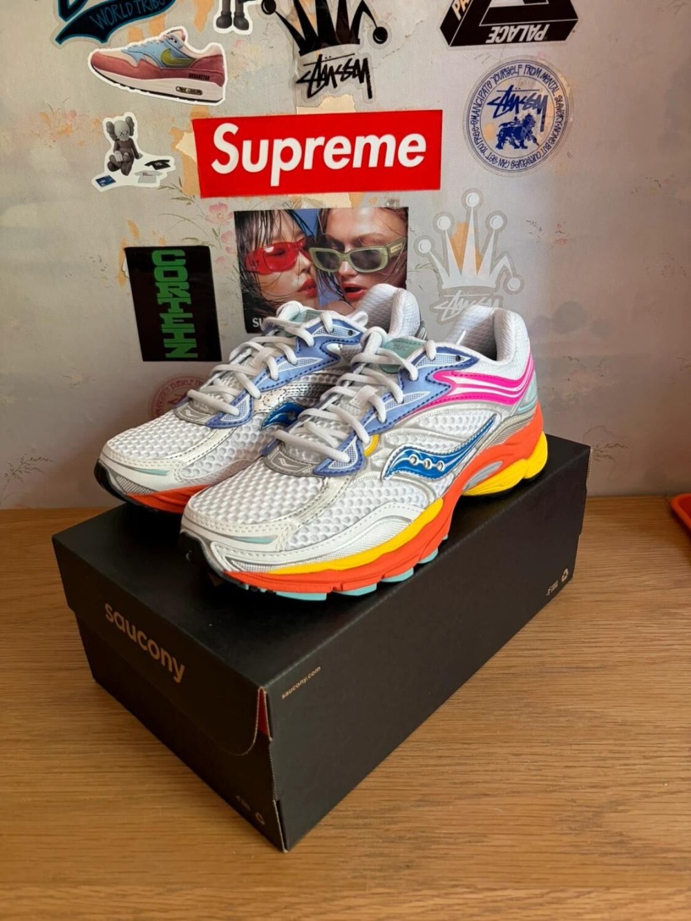 Saucony Progrid Omni 9 White Multi