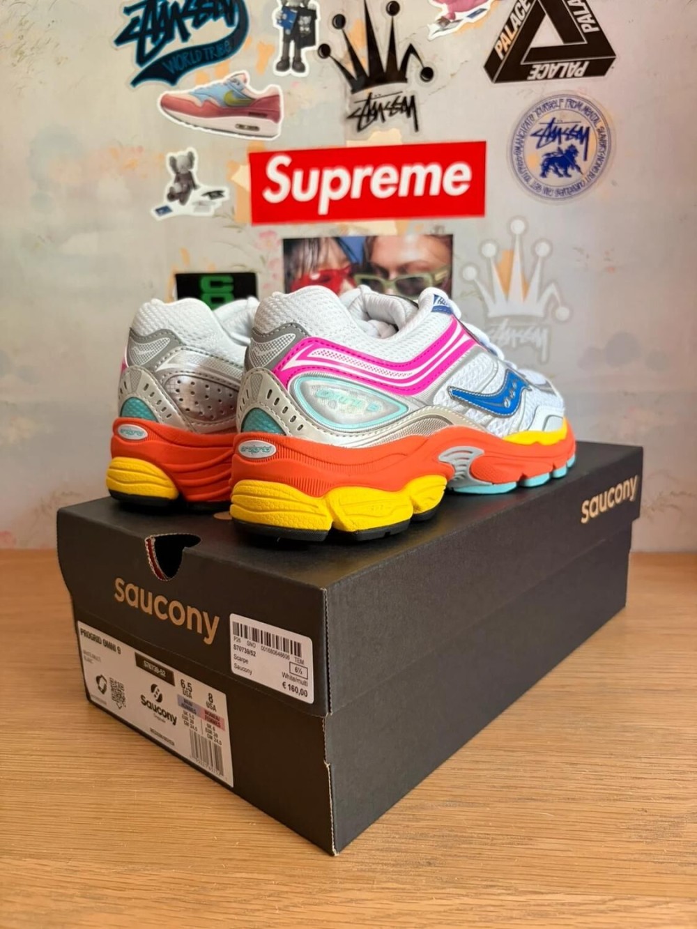Saucony Progrid Omni 9 White Multi
