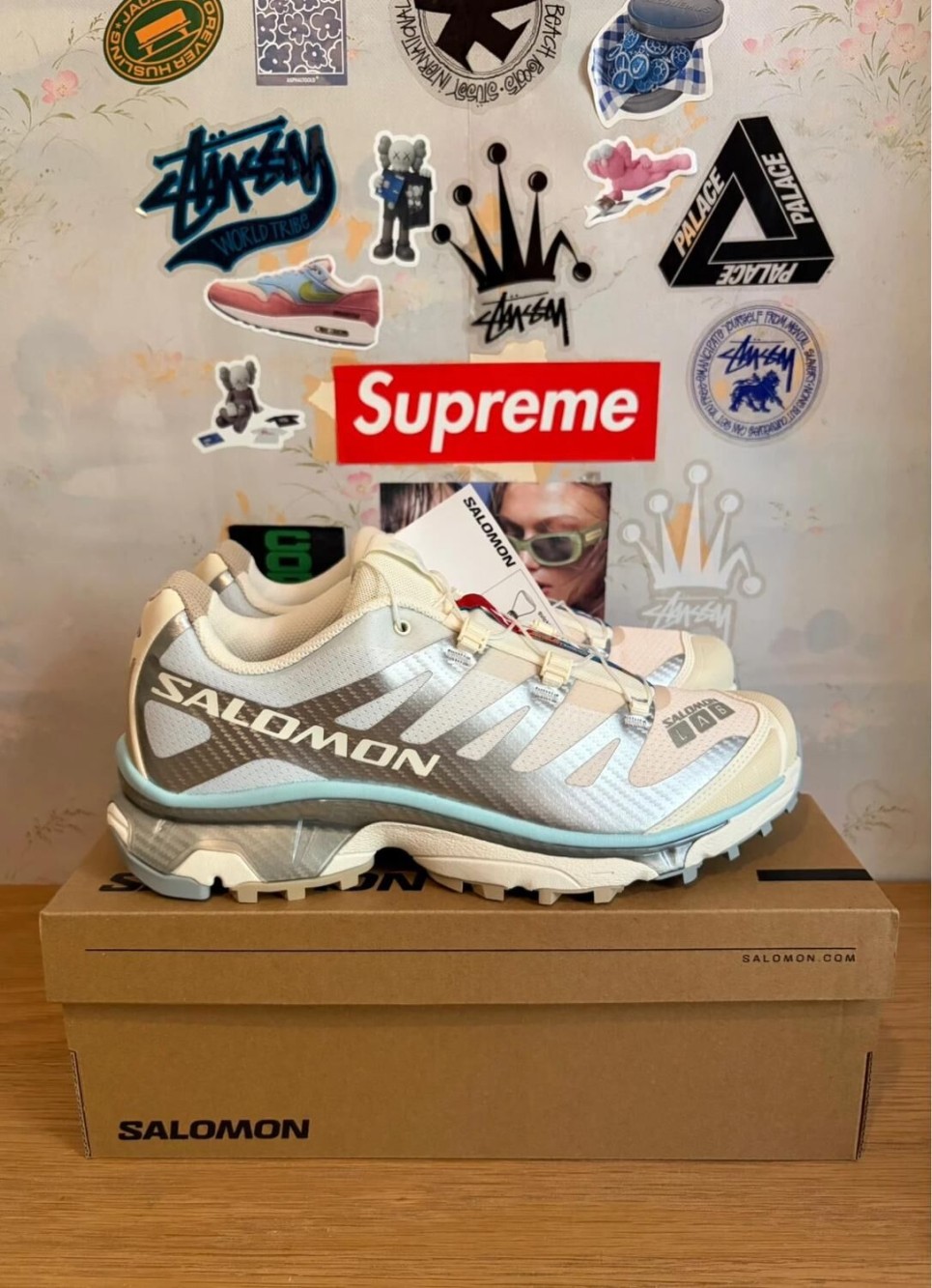Salomon XT-4 OG Vanilla Ice Ballad Blue