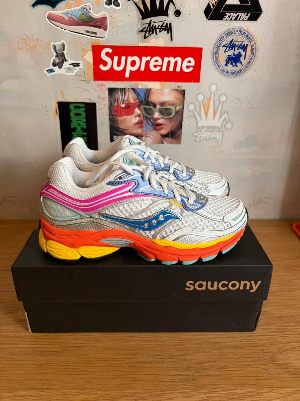 Saucony Progrid Omni 9 White Multi