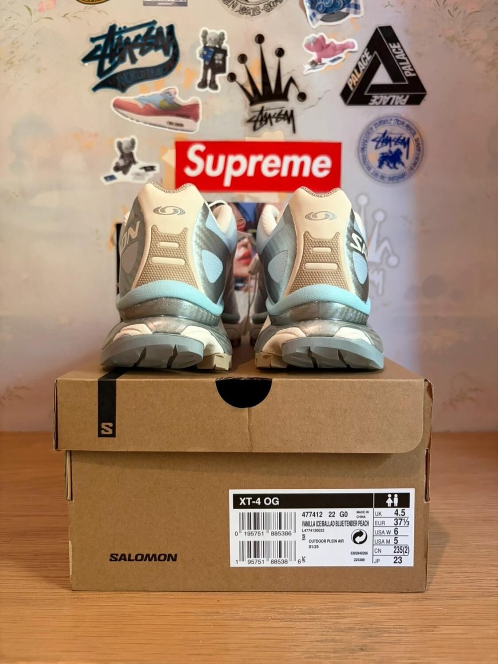 Salomon XT-4 Vanilla Ice Ballad Blue