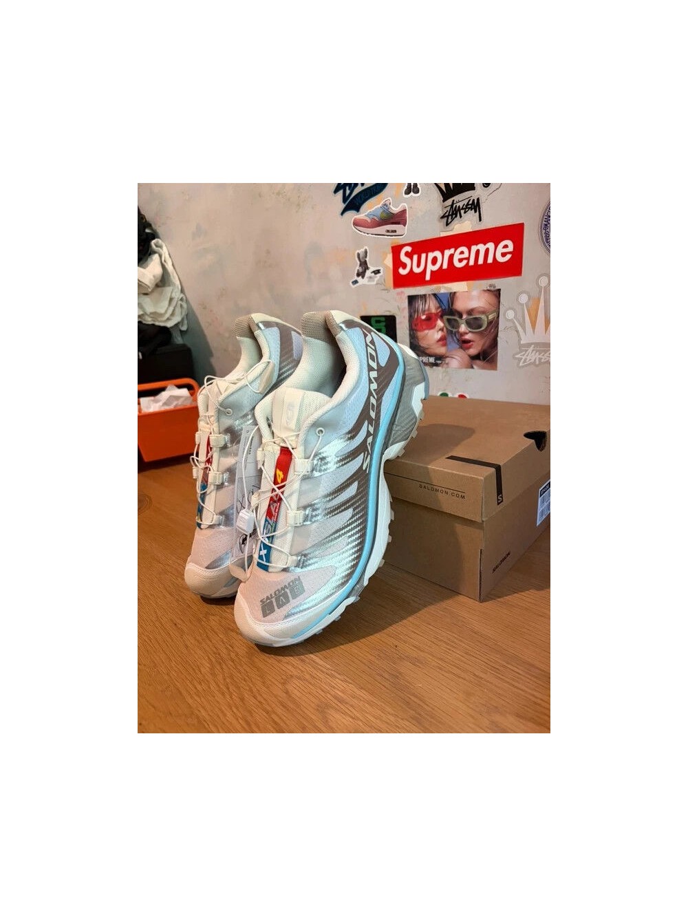 Salomon XT-4 Vanilla Ice Ballad Blue