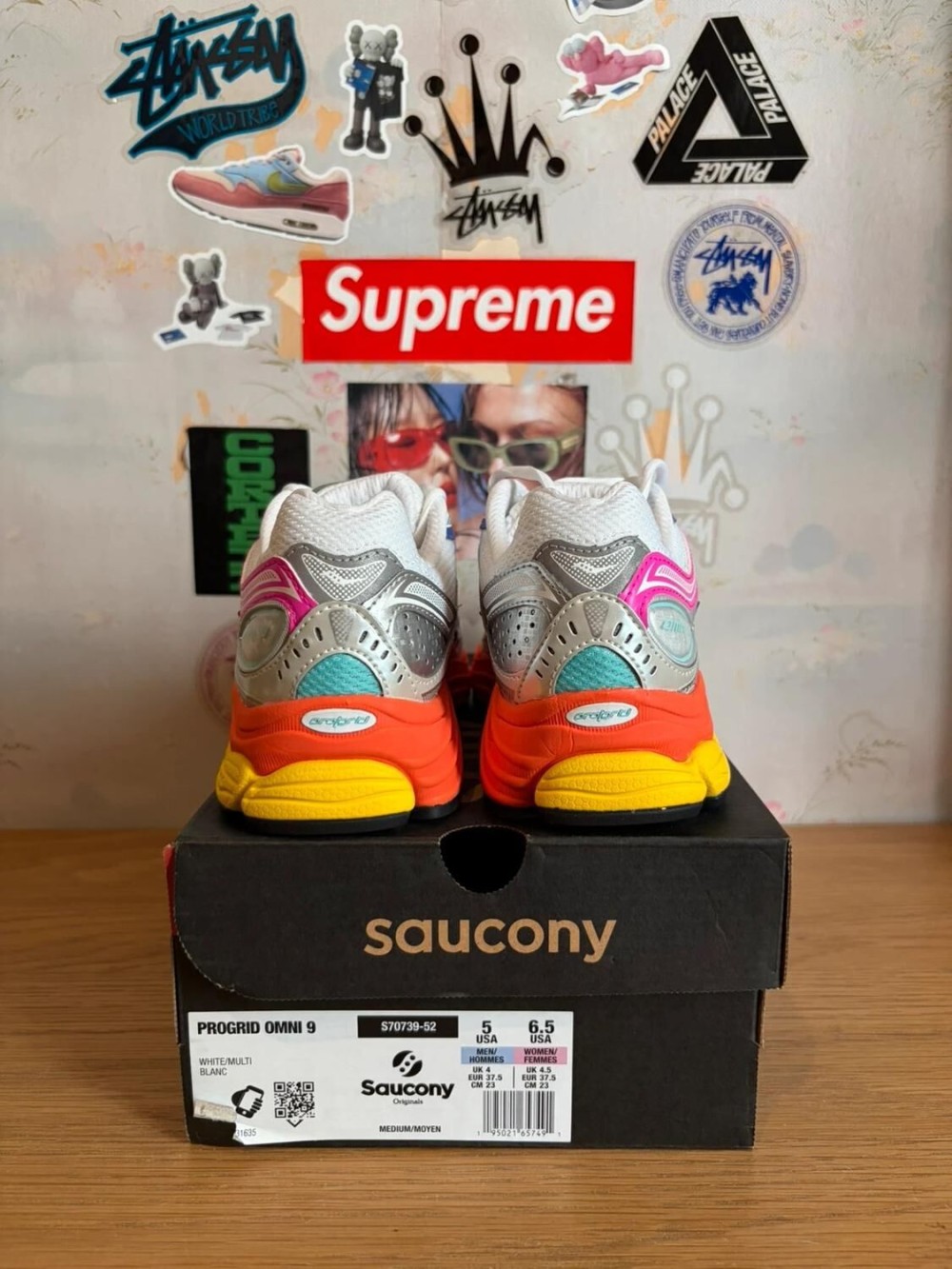 Saucony Progrid Omni 9 White Multi