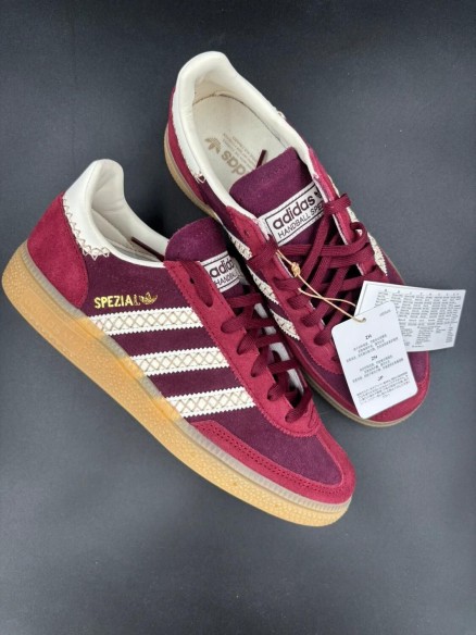 Adidas handball spezial bordeaux burgundy / rouge foncé taille 38
